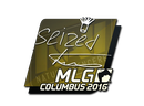 Наклейка | seized | MLG Columbus 2016