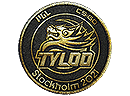 Нашивка | Tyloo (золотая) | Стокгольм 2021